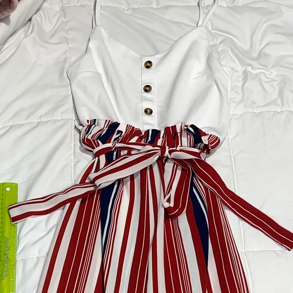 Striped Jumpsuit